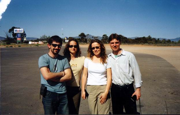 Saying Good bye to Ivan at Port Augusta, SA, pump station.