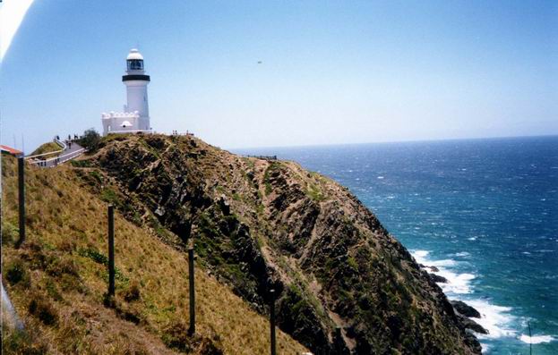 Lighthouse at Byron Bay.