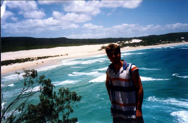 Indian Head Bay at Frasier Island.