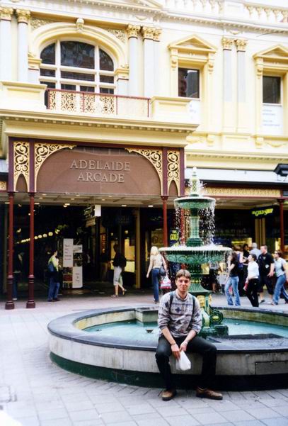 Fontaine by the city council - Adelaide.