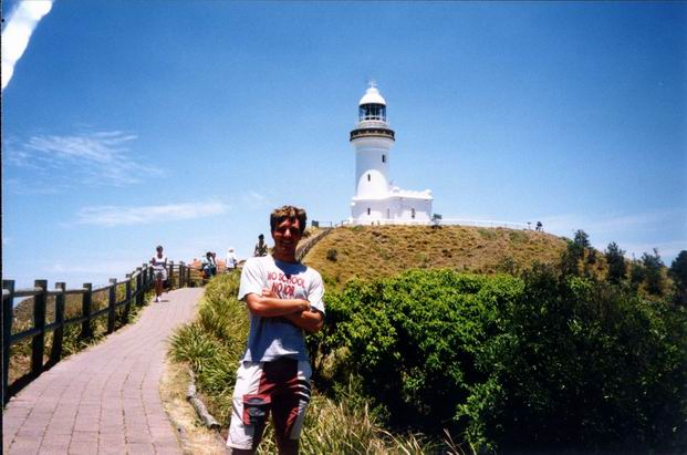 Lighthouse at Byron Bay.