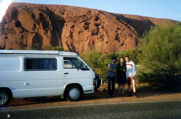 Uluru / Ayers Rock - with Lady B.
