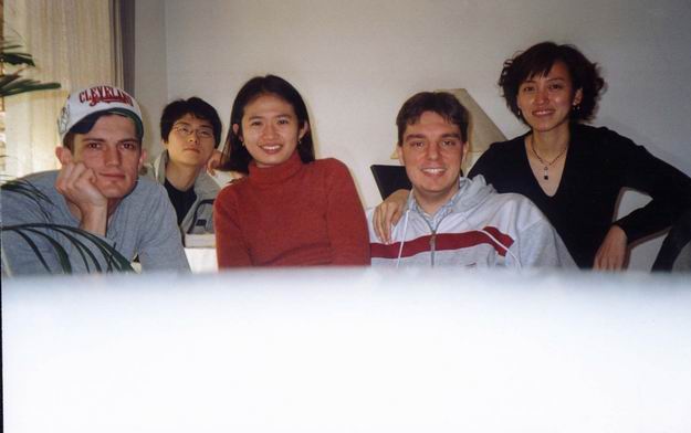 Our small household in Ultimo with Carmen, Conan, Arty & Martin.
