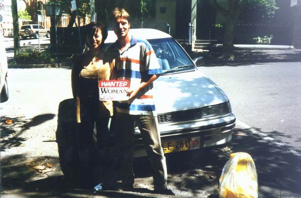 My last picture with Carmen. Njee hao maa, menjee? (horrible Chinese transcription)