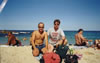 With Mario at Coogie Beach.