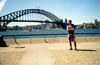 Svetoznamy Harbour Bridge (cize Pristavny Most) v Sydney.