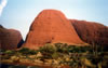 Olgas at sunset.