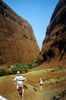 Track between Olgas walls.